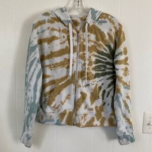 Tie Dye CALVIN KLEIN Performance Hoodie Sweatshirt Jacket